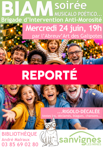 SOIREE MUSICO POETICO DECALE REPORTE