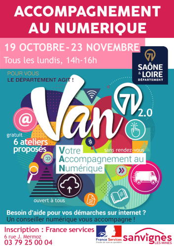 le van 71 revient pour des ateliers numériques du 19 octobre au 23 novembre