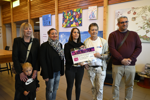 remise de cheque à la ligue