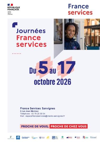 Portes ouvertes espace France services du 5 au 17 octobre 2026