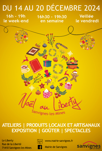 affiche Noël au Liberty