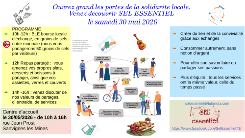 Portes ouvertes du sel essentiel samedi 30 mai 2026