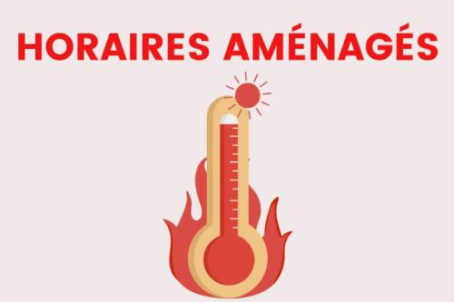 horaires adaptés