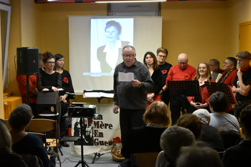 hommage à Jacqueline COMBIER par les mères en Gueules