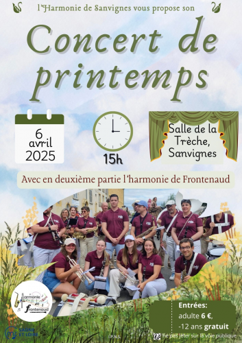 concert de printemps le 6 avril