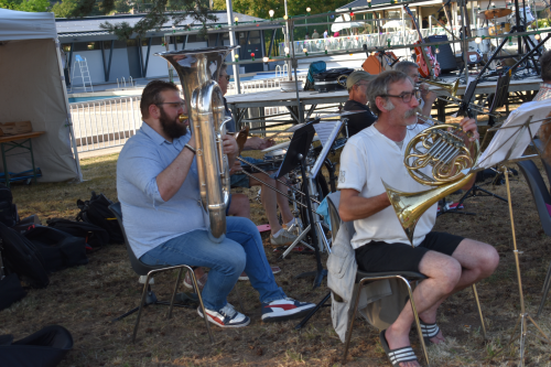 Musiciens d'une formation de l'Harmonie