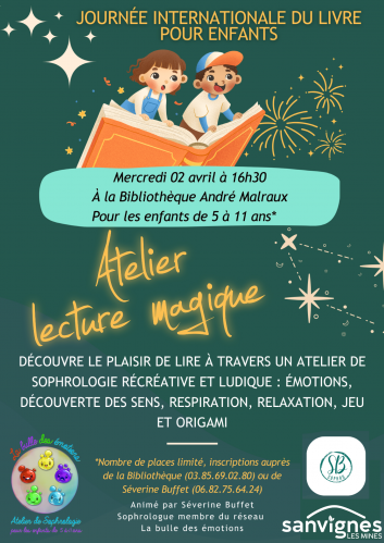 atelier lecture magique