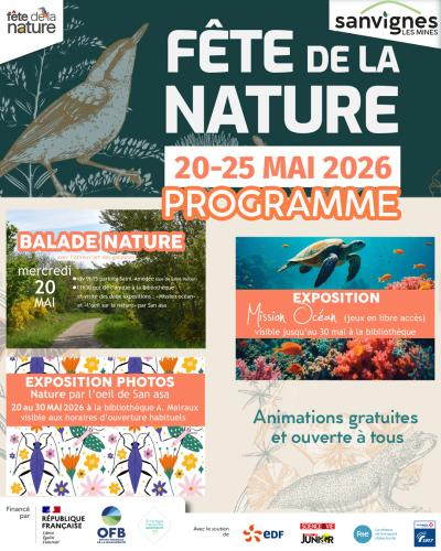 programme de la fête de la nature