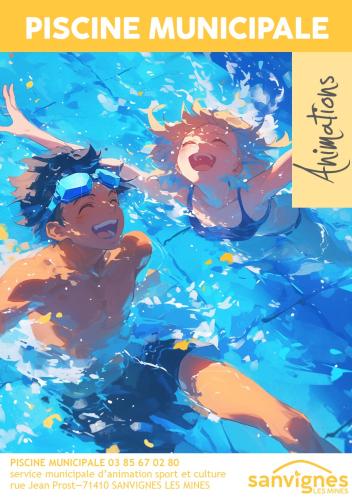 PROGRAMME DES ANIMATIONS PISCINE