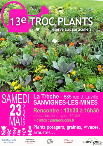 TROC PLANTS 23 MAI 2026 14H30 A LA TRECHE