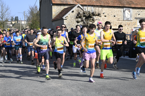 départ de la course nature 