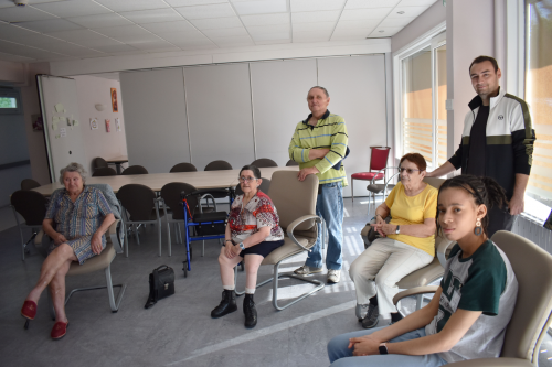 Les participants à la journée bien être